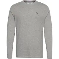 U.S. POLO ASSN. T-Shirt 'UMBROLIN' gris chiné