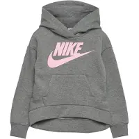Nike Kids Sweat-shirt 'CLUB FLEECE' gris foncé / rose clair