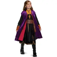 Disguise Anna Travel Deluxe Costume Multicolore 7-8 Years Enfants