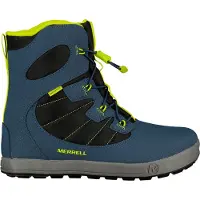 Merrell Snow Bank 4.0 Snow Boots Bleu EU 30 Enfants