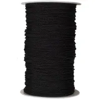 Oem Marine Polyester Braid Rope Noir 1.5 mm