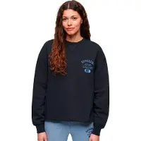 Superdry Sweat-shirt 'Athletic' marine / bleu foncé