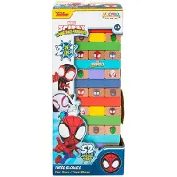 Woomax Sipdey Marvel Wood Domino Board Game Spanish Version Multicolore Enfants