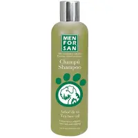 Menforsan Men For San Shampooing pour chien au Tea Tree 300ML - Apaisant et anti-démangeaisons