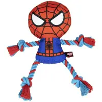 Spider-man Cerdá Life S Little Moments - Jouet En Corde Pour Chien Mâcher Et Sonore - Nettoyant Des Dents - S R Resistant Et Non Toxique De Spider-Man - Licence Officielle Marvel Studios