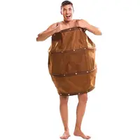 MOM Barrel Costume Marron M-L Enfants