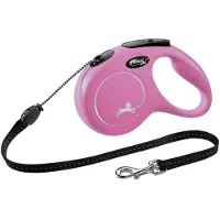 Flexi Laisse New Classic Cordon XS 3 m Rose