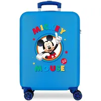 Joumma Bags Valise à roulettes Disney Mickey en ABS 55cm