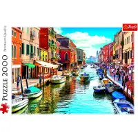 Trefl Puzzle Île de Murano, Venise, 2000 pièces, 96.1 x 68.2 cm, 27110