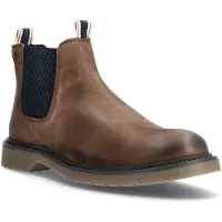 Jack & Jones Chelsea Boots 'JFWLeyton' bleu marine / noisette