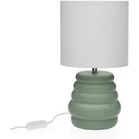 Versa Lampe de table vert en céramique 40 W 17 x 32,2 cm