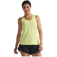 2XU Aero Singlet Sleeveless T-shirt Jaune L Femme