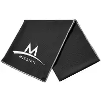 Mission Enduracool Large Techknit Towel Noir 84 x 31 cm