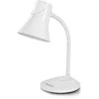 Esperanza Lampe de bureau E27 Polaris blanc