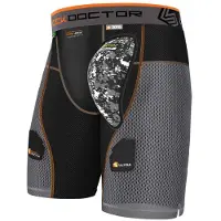 Shock Doctor Aircore Ultra Powerstride Hockey Groin Guard Noir S