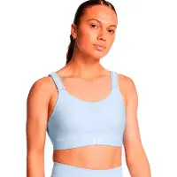 Under Armour Infinity 2.0 High Support Sports Top Bleu XL / D-DD Femme
