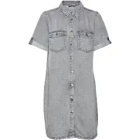 Vero Moda Robe-chemise 'Jennie' gris denim