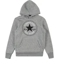Converse Sweat gris chiné / noir / blanc