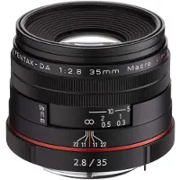 Pentax 35mm Macro f/2.8 Limitée Noir HD DA