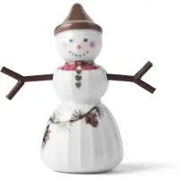 Kähler Hammershi Christmas Snow Girl-h8 Cm Statue Blanc