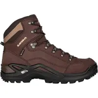 Lowa - Chaussures de randonnée journée en GORE-TEX&reg; - Renegade GTX Mid Espresso en Cuir - Taille 44,5 - Marron