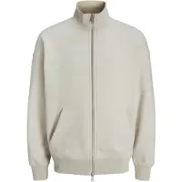 Jack & Jones Veste de survêtement écru / noir