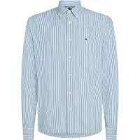 Tommy Hilfiger Chemise 'HERITAGE' bleu clair / blanc
