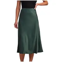 Y.A.S Pella Midi Skirt Vert 2XL Femme