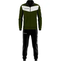 Givova Visa Tracksuit Vert,Noir 8-10 Years Garçon