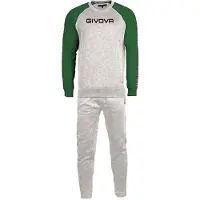 Givova 102 Tracksuit Gris 10-12 Years Enfants