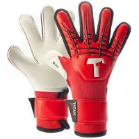 T1tan Red Beast 3.0 Junior Goalkeeper Gloves With Finger Protection Rouge 5 Enfants