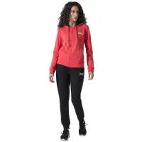 Everlast Top+pant Tracksuit Rouge S Femme
