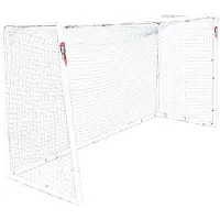 Powershot Pro Football Goal Blanc 370 x 200 cm