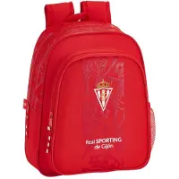 Safta Sporting Gijon Corporate 9l 27x10x33 Cm Backpack Rouge