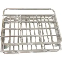 Softee Steel Ball Cart Argenté 80 x 90 x 90 cm