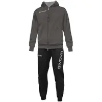 Givova King Tracksuit Noir,Gris 3XL Homme