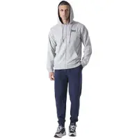 Everlast Hooded Zip Top+pant Tracksuit Gris S Homme