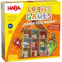 Haba Logic! Games ¿dónde Está Wanda? Board Game Multicolore Enfants