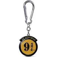 Pyramid Harry Potter 3ds Platform 9 3/4 Case 4 Cm Keychain 10 Units Doré