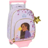 Safta Wish 10l 26x34x11 Cm Wheeled Backpack Rose Enfants