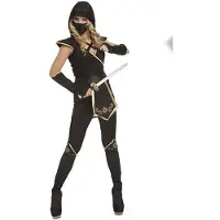 MOM Ninja Woman Costume Noir M-L Enfants