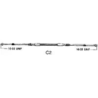 Ultraflex C2 8ft/2'44m Bovden shift and throttle