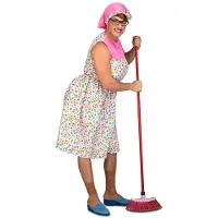MOM Florinda La Del 2º Woman Costume Multicolore M-L Enfants