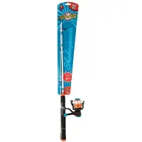 Shakespeare Cosmic Orange Spinning Fishing Combo Blanc 1.40 m / 10-35 g
