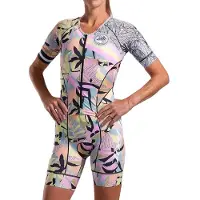 Zoot Ltd Aero Short Sleeve Trisuit Rose XL Femme