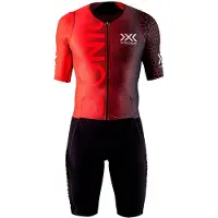 X-Bionic Dragonfly Short Sleeve Trisuit Rouge,Noir XL Homme