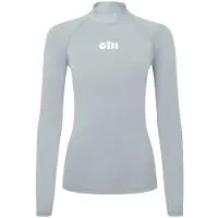 Gill Zenzero Long Sleeve Rash Guard Gris 42 Femme