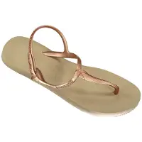 Havaianas Twist Sandale Plate, Gris Sable, 23/24