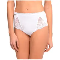Playtex Cotton Lace Panties 2 Units Blanc 46 Femme