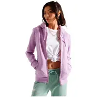 Superdry Orange Label Classic Full Zip Sweatshirt Bleu 2XS Femme